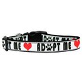 Unconditional Love Adopt Me Nylon Dog Collar Medium UN751447